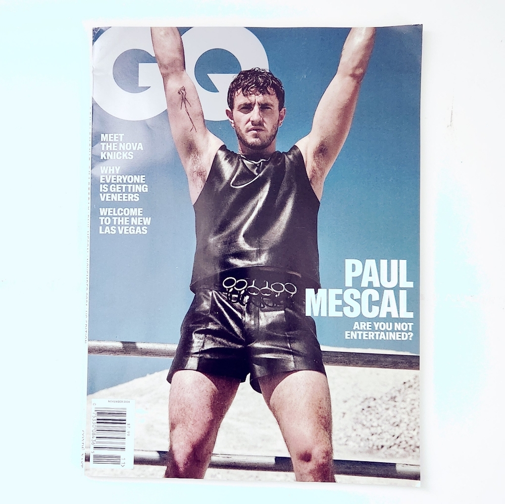 🍭7/$15 GQ Magazine November 2024 Paul Mescal